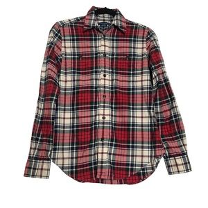 Ralph Lauren Red Plaid Button Down Shirt